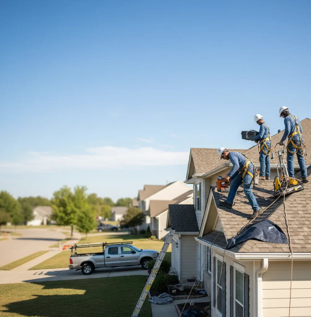 Roof Repair in Pollok